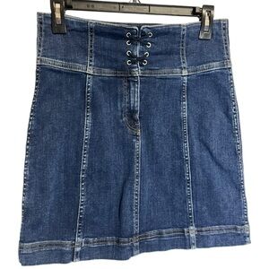 Free People Denim Skirt